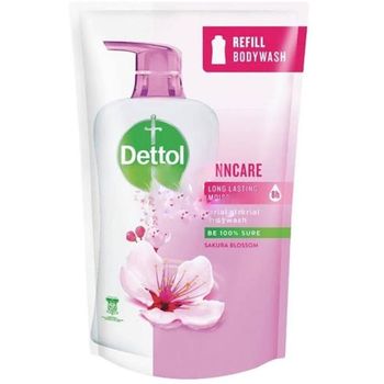 Dettol Bodywash Refill Pouch Skincare Sakura Blossom 450g