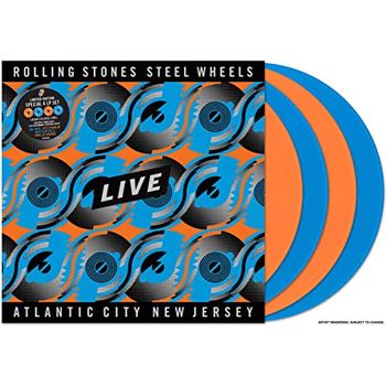 The Rolling Stones - Steel Wheels Live From Atlantic City Nj 1989 4lp - LP