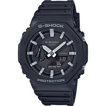 Casio GA-2100-1ADR G-shock Resin Band Analog-digital Men Black Watch