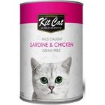 Kit Cat Canned Food Sardine And Chicken 400g