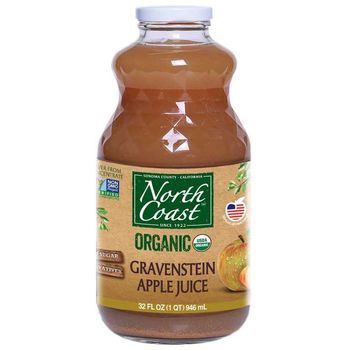 North Coast Gravenstein Apple Organic Juice 946ml