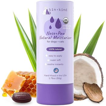 Kin+Kind Organic Cat Ands Dog Nose Balm And Paw Butter Stick Shea Butter 50g