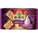 徐福记沙琪玛 紫薯牛奶味220G | Xu Fu Ji Sachima Purple Sweet Potato Milk Flavor 220g