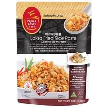 Prima Taste Laksa Fried Rice Sauce Spice Coconut Stirfry Sauce 1 Pack 80g