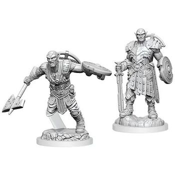 Wizkids Dungeons And Dragon Nolzurs Marvelous Miniatures Earth Genasi Fighter