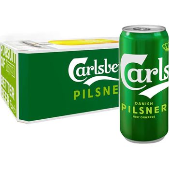 Carlsberg Beer Can 24 x 490ml
