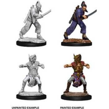 Wizkids Dungeons & Dragons Nolzur’s Marvelous Miniatures: Human Monk Male