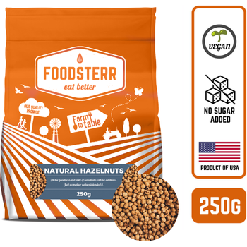 Foodsterr Natural Hazelnuts 250g