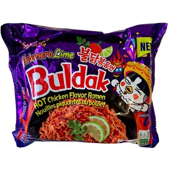 Samyang Hot Chicken Ramen Noodles Habanero Lime Flavour 5 x 135g