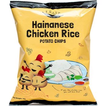 F.EAST Hainanese Chicken Rice Potato Chips 70g