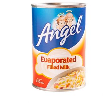 Angel Evaporated Filled Milk 410ml