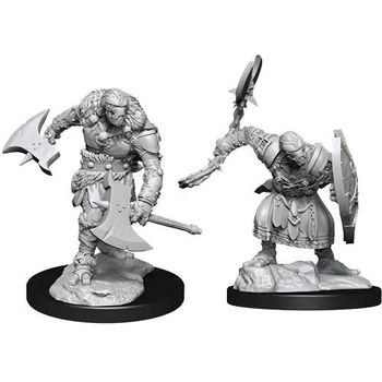 Dungeons & Dragons Nolzur's Marvelous Unpainted Minis: W14 Warforged Barbarian