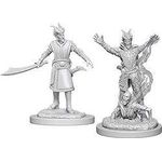 Neca D&D Nolzurs Marvelous Unpainted Miniatures Wave 6 Tiefling Male Warlock