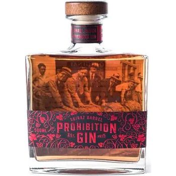 Prohibition Shiraz Barrel Gin 500ml