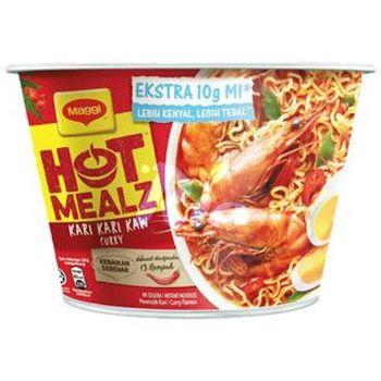 Maggi Hot Mealz Kari Kaw Extra 95g(bundle of 2)
