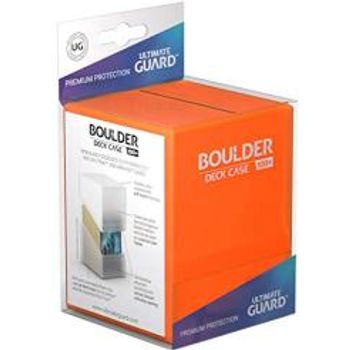 Ultimate Guard Deck Box Boulder Standard 100+ Poppy Topaz Orange Collectible Card Protection ugd010846