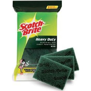 3M Scotch Brite Heavy Duty Scour 3pcs