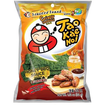 Tao Kae Noi Crispy Seaweed Honey BBQ Sauce 32g