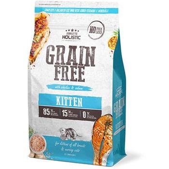 Absolute Holistic Grain Free Dry Cat Food Kitten 4.5kg
