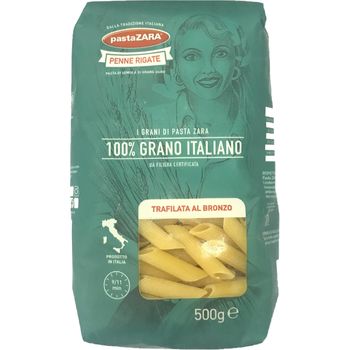 Pasta Zara Italian Bronzo Cut Penne 849 500g