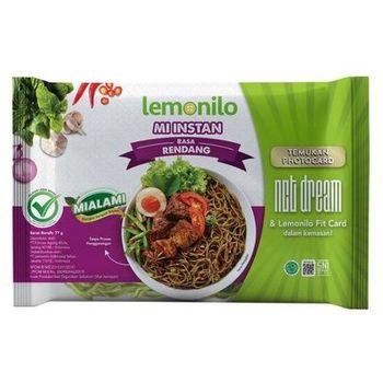 Lemonilo Instant Noodles Rendang Fried Noodles 77g