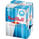 Red Bull Energy Sugar Free 4 x 250ml