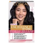 Loreal Excellence Black Hair Colour Cream 1