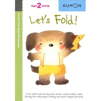 Kumon Lets Fold Work Book