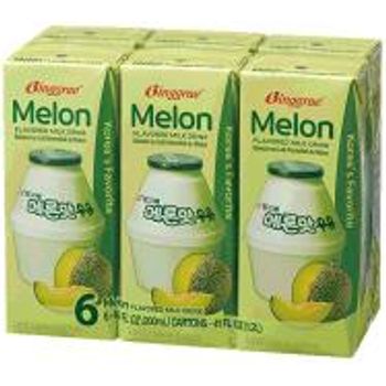 Binggrae Melon Flavored Milk pack Of 6