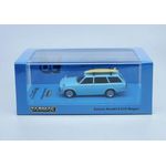 Tarmac Works 1/64 Datsun Bluebird 510 Wagon Light B Members Only HK Toycar Salon
