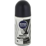 Nivea For Men Invisible Black White Roll On 50ml