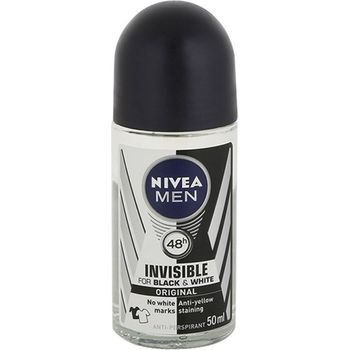 Nivea For Men Invisible Black White Roll On 50ml