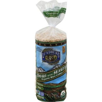 Lundberg Organic Tamari With Seaweed Rice Cake 241g
