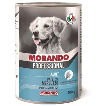 Morando Professional Dog Pate with Codfish 400g