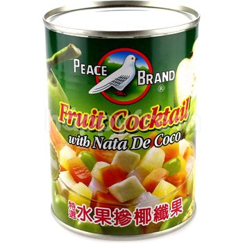 Peace Fruit Cocktail With Nata De Coco 565g