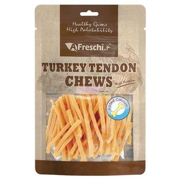 Afreschi Dog Turkey Breast Stripe with Calcium 115g