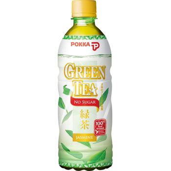 Pokka Jasmine Green Tea No Sugar 500ml