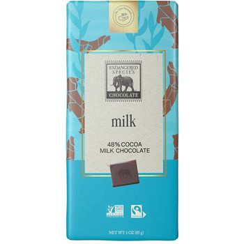 Endangered Species Sea Otter Milk Chocolate Smooth And Creamy 85g