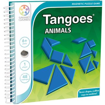 SmartGames Magnetic Travel Games Tangoes Animals