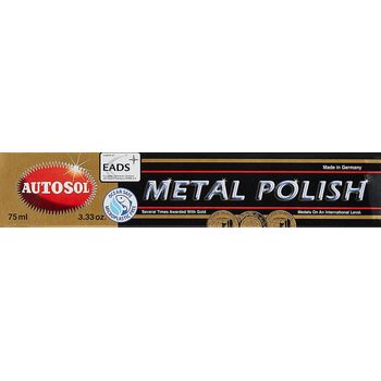 Autosol Metal Polish For Chrome Copper Brass And More 75ml