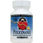Source Naturals Policosanol 20mg 60 Tablets