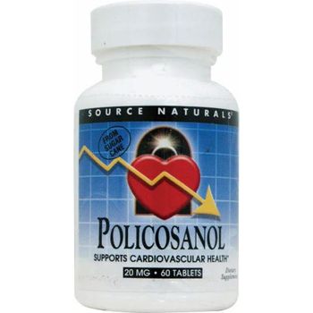 Source Naturals Policosanol 20mg 60 Tablets