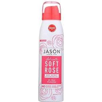 Jason Natural Delicate Rose Dry Spray Deodorant 3.2 Ounce Bottle