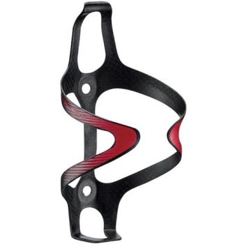 Ciclovation Carbon Tai Chi Water Bottle Cage Red