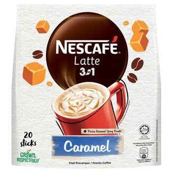 Nescafe Latte Caramel Premix Coffee 480g