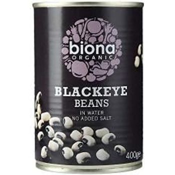 Biona Organic Canned Blackeye Beans 400g