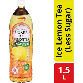 Pokka Ice Lemon Tea Less Sugar 1.5L
