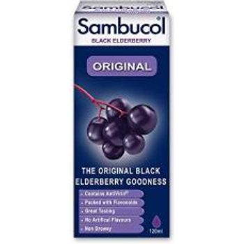 Sambucol Black Elderberry Liqu Original Flavour 120ml