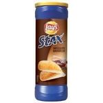 Lay's Stax Mesquite Barbecue Flavored Potato Crisps 156g pack Of 12