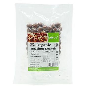 Lohas Organic Hazelnut Kernels 100g